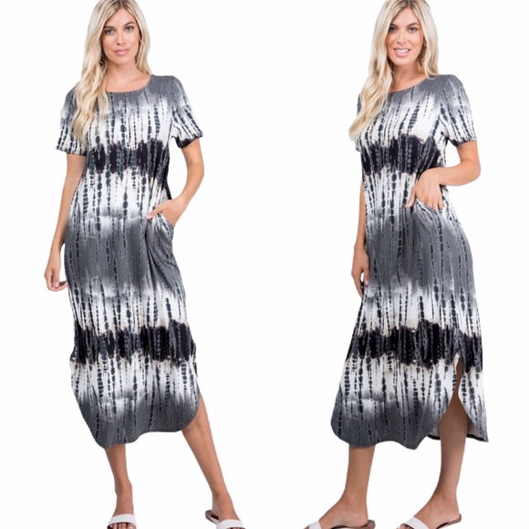 Dresses & Skirts - SALE Boutique NWT Plus Tie Dye Dress Plus 1X 2X 3X